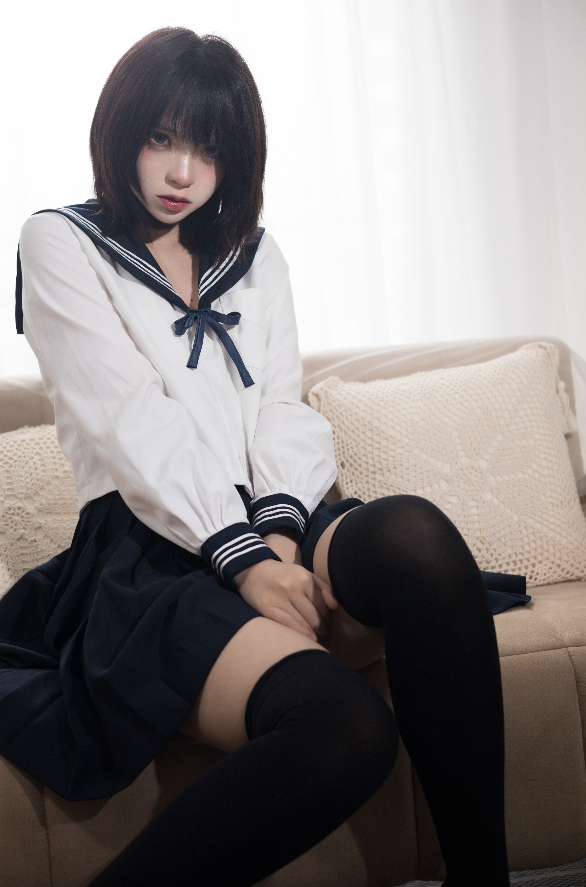 图片[1]-疯猫ss – NO.071 病娇JK [40P]-XikXak